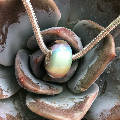 Rainbow resin charm